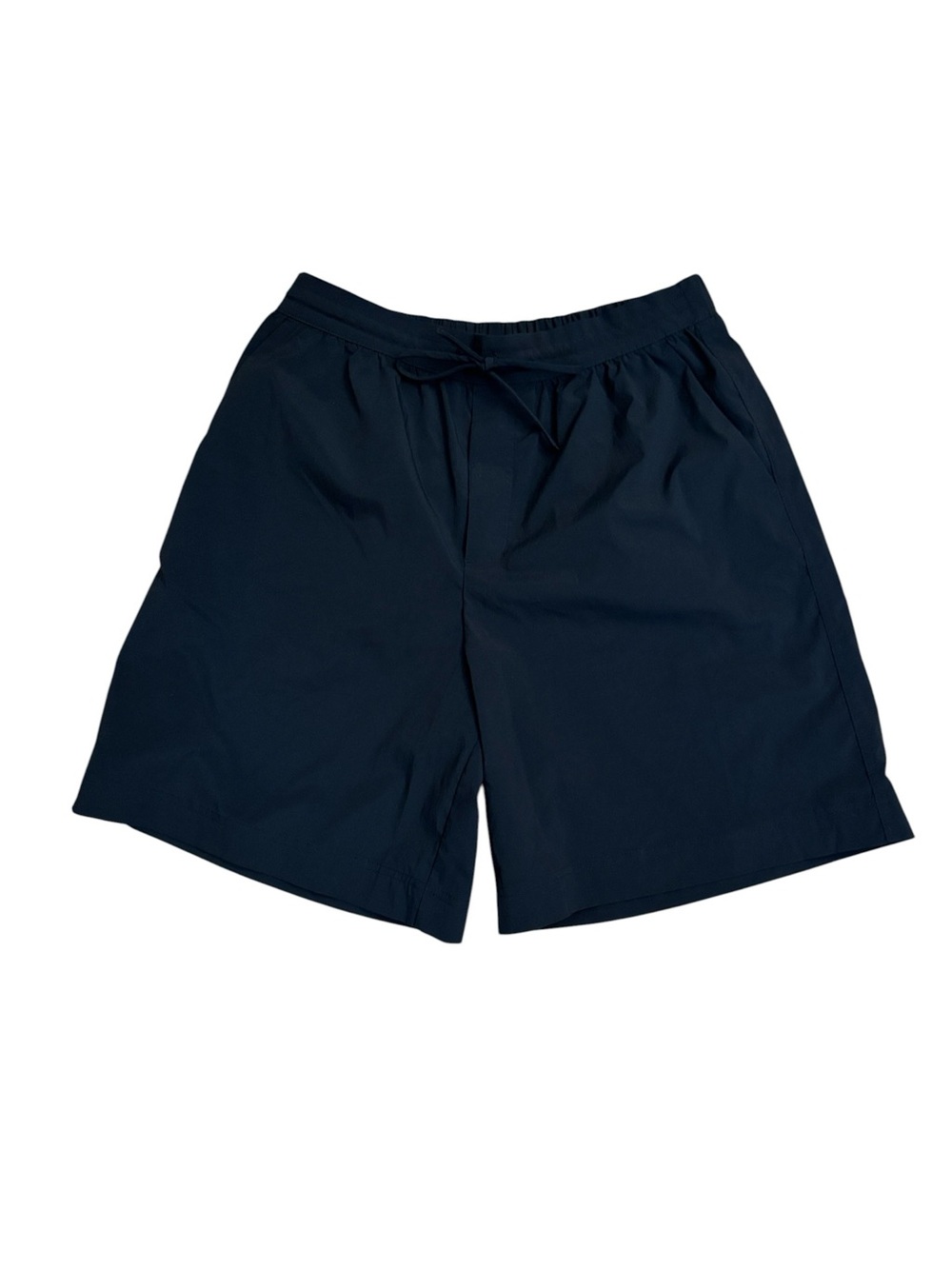 Athleta Black Pull On High Waist Bermuda Hiking Athleisure Shorts Size Small